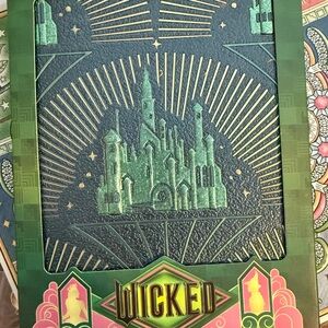 Wicked Themed Green and Gold Journal